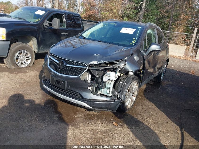 2017 Buick Encore Preferred VIN: KL4CJASB5HB016610 Lot: 40867884