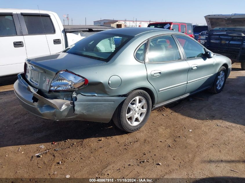 2007 Ford Taurus Sel VIN: 1FAFP56U67A178017 Lot: 40867915