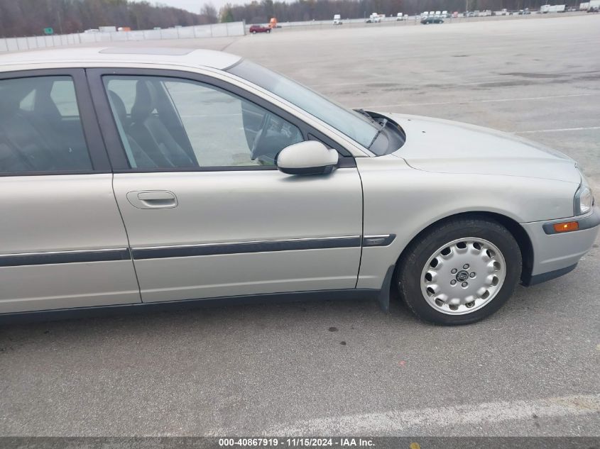 1999 Volvo S80 2.9 VIN: YV1TS97D1X1041000 Lot: 40867919