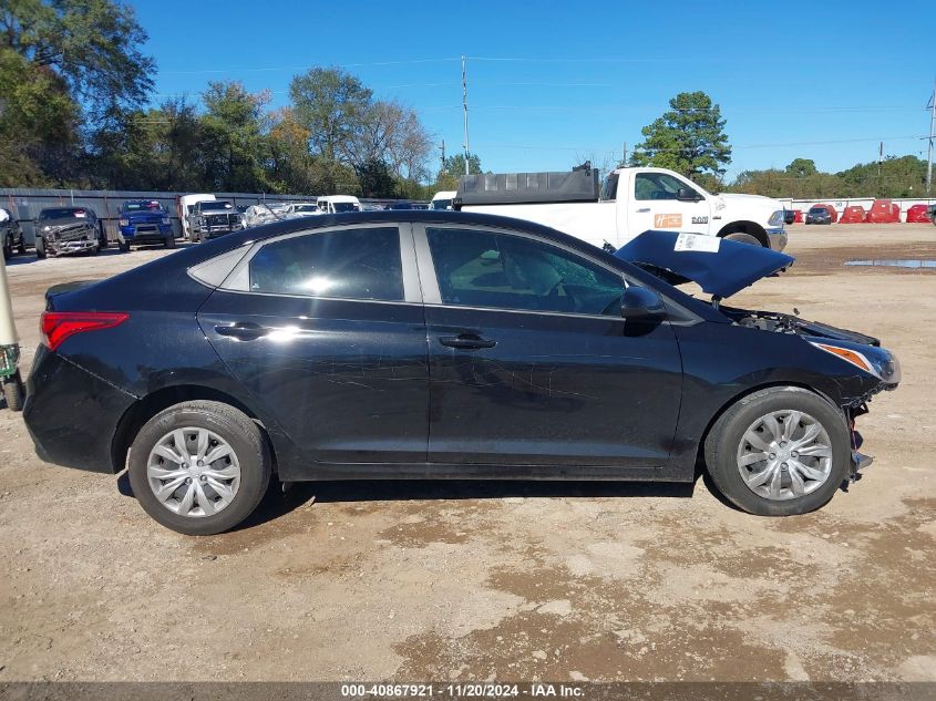 2022 Hyundai Accent Se VIN: 3KPC24A64NE183189 Lot: 40867921