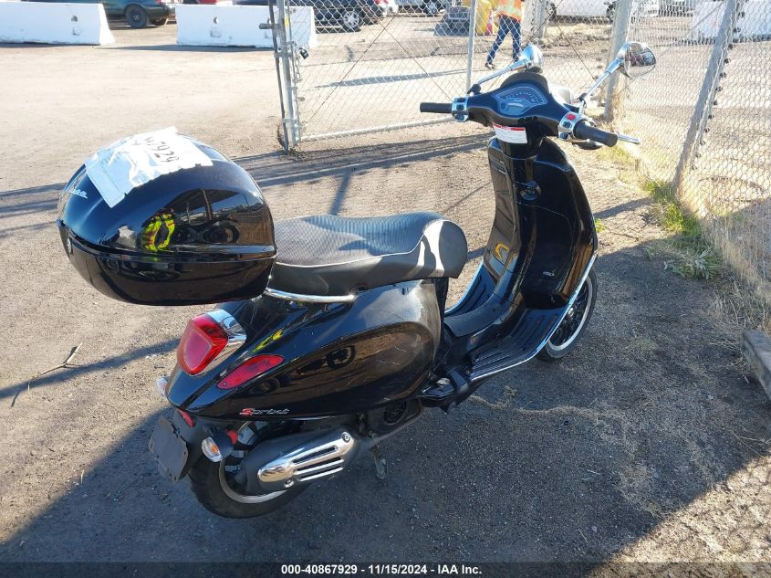 2020 Vespa Sprint VIN: ZAPM818G4L5801599 Lot: 40867929