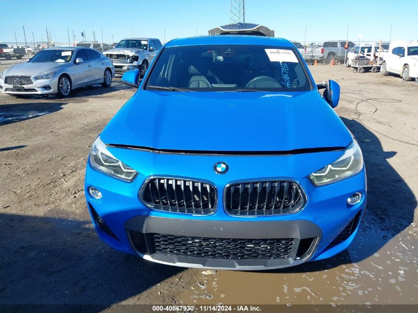 2018 BMW X2 Sdrive28I VIN: WBXYJ3C3XJEJ75662 Lot: 40867930