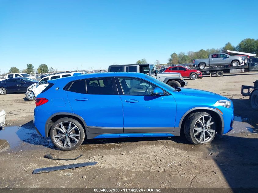 2018 BMW X2 Sdrive28I VIN: WBXYJ3C3XJEJ75662 Lot: 40867930