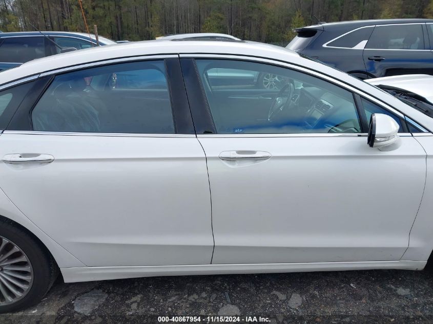 2013 FORD FUSION TITANIUM - 3FA6P0D95DR211737