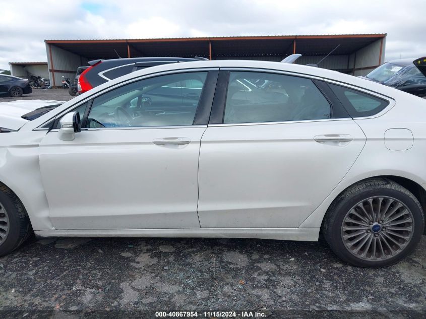 2013 Ford Fusion Titanium VIN: 3FA6P0D95DR211737 Lot: 40867954