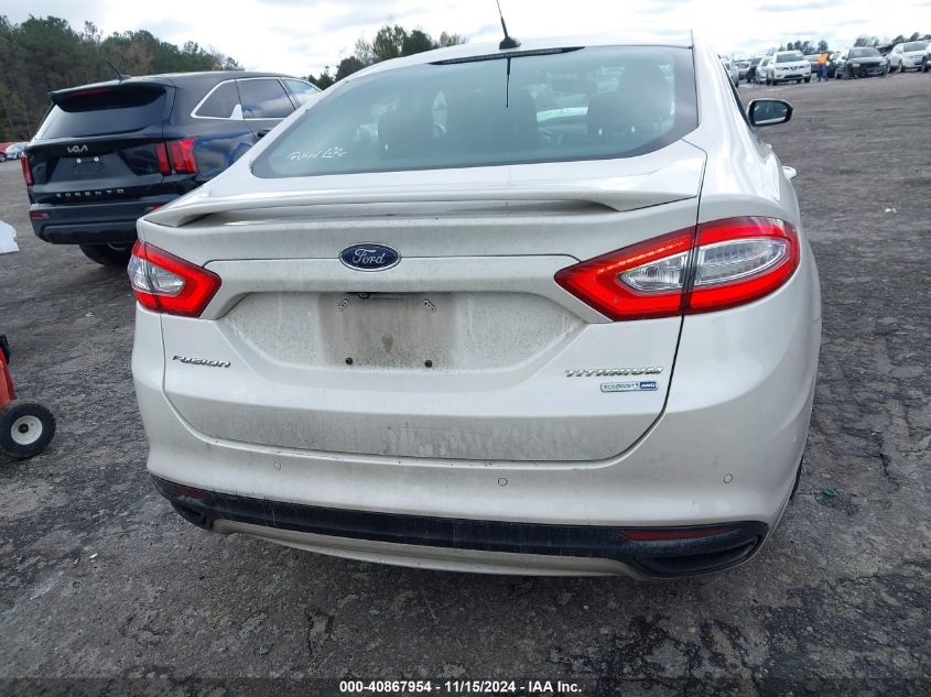 2013 FORD FUSION TITANIUM - 3FA6P0D95DR211737