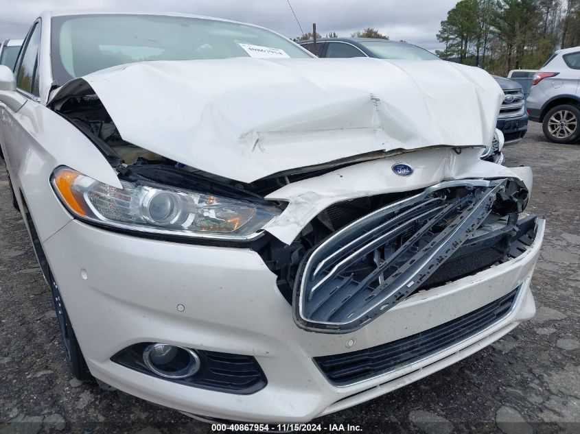 2013 FORD FUSION TITANIUM - 3FA6P0D95DR211737