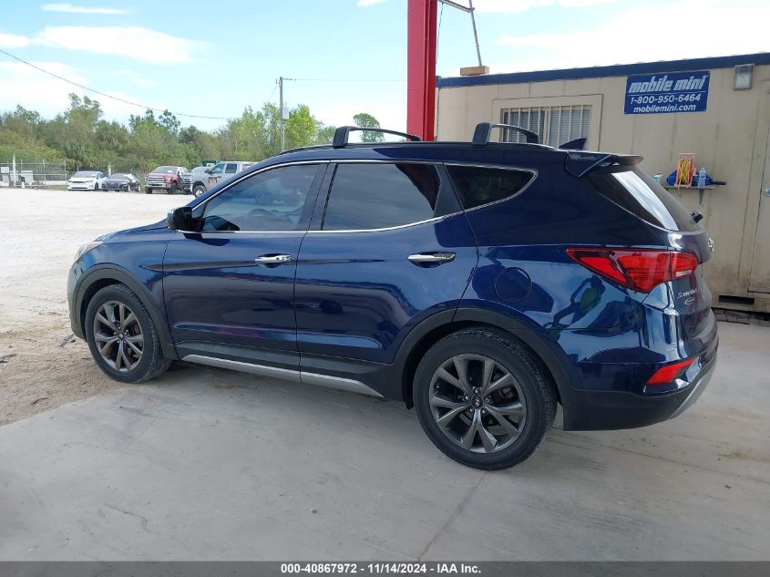 2017 Hyundai Santa Fe Sport 2.0T Ultimate VIN: 5XYZW4LA9HG414224 Lot: 40867972