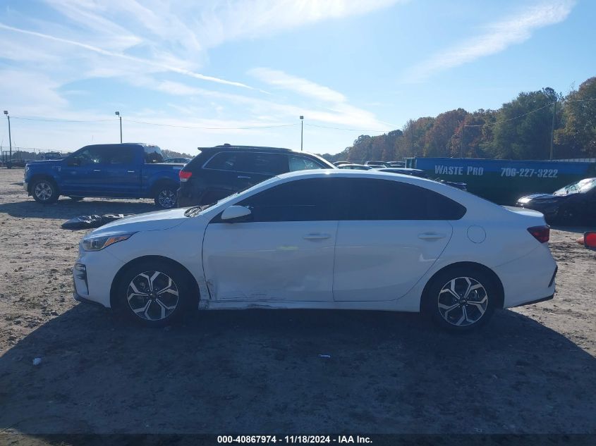 2021 Kia Forte Lxs VIN: 3KPF24ADXME311512 Lot: 40867974