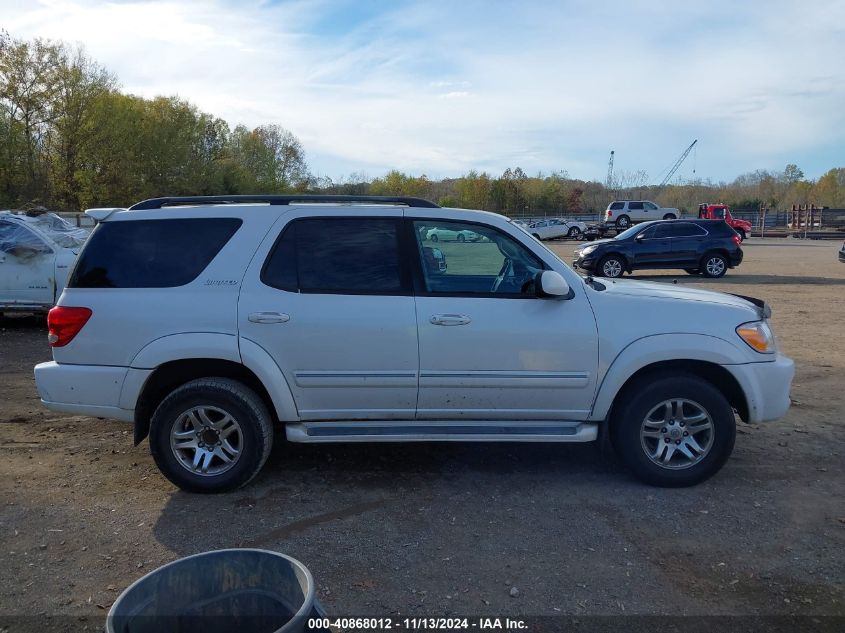 2005 Toyota Sequoia Limited V8 VIN: 5TDBT48A25S237663 Lot: 40868012