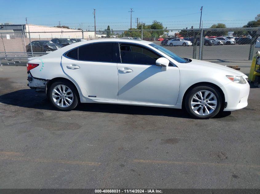 2015 Lexus Es 300H VIN: JTHBW1GG5F2099572 Lot: 40868031