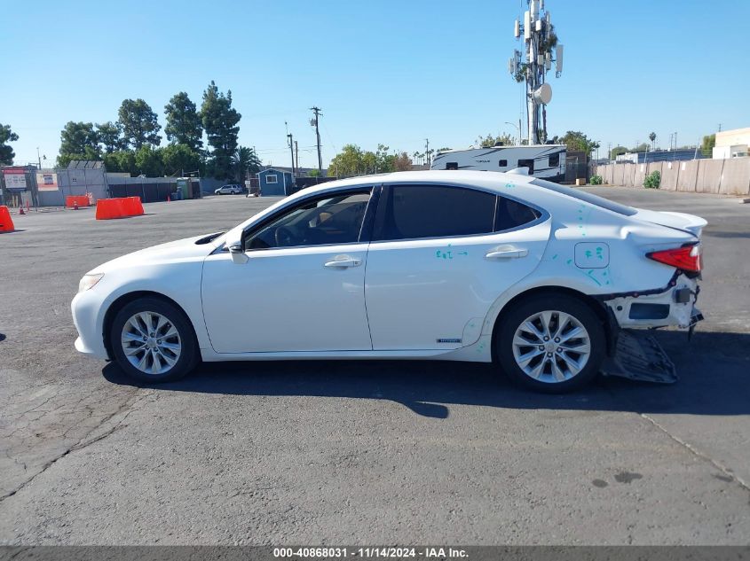 2015 Lexus Es 300H VIN: JTHBW1GG5F2099572 Lot: 40868031