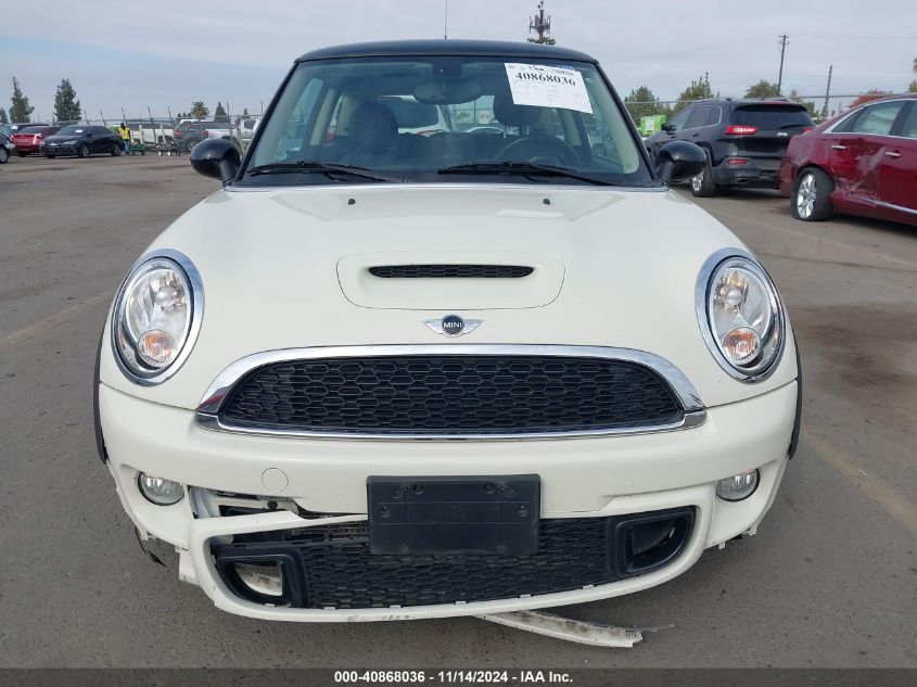 2012 Mini Cooper S VIN: WMWSV3C54CTY17636 Lot: 40868036