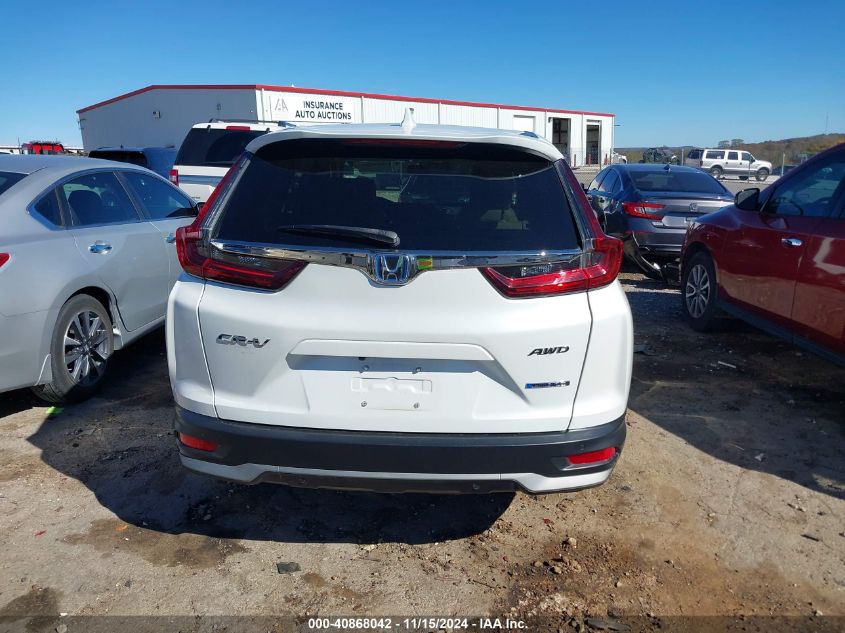 2020 HONDA CR-V HYBRID EX-L - 7FART6H81LE002393