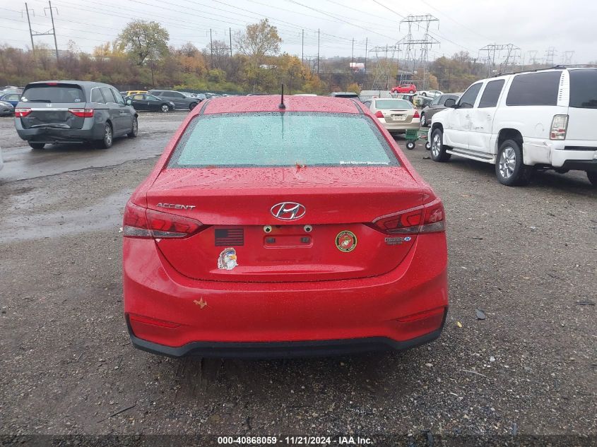 2022 Hyundai Accent Se VIN: 3KPC24A60NE170942 Lot: 40868059