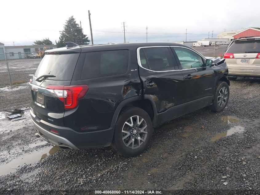 2021 GMC Acadia Awd Sle VIN: 1GKKNRLS8MZ196299 Lot: 40868060