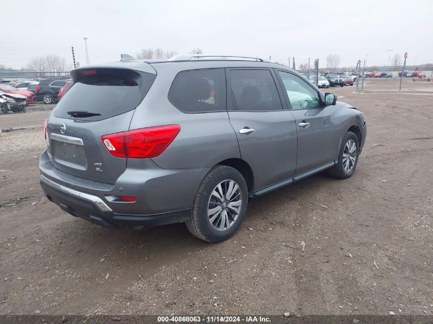 2019 Nissan Pathfinder Sl VIN: 5N1DR2MM1KC644474 Lot: 40868063