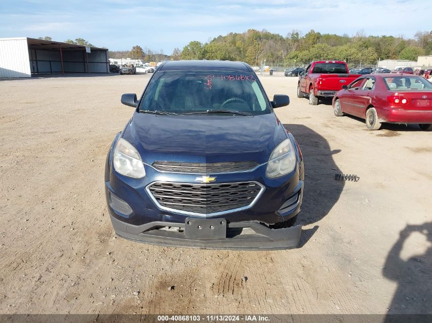 2017 Chevrolet Equinox Ls VIN: 2GNALBEK7H1539403 Lot: 40868103