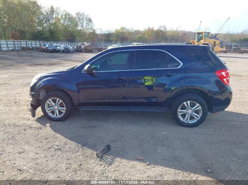 2017 Chevrolet Equinox Ls VIN: 2GNALBEK7H1539403 Lot: 40868103