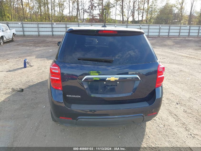 VIN 2GNALBEK7H1539403 2017 CHEVROLET EQUINOX LS