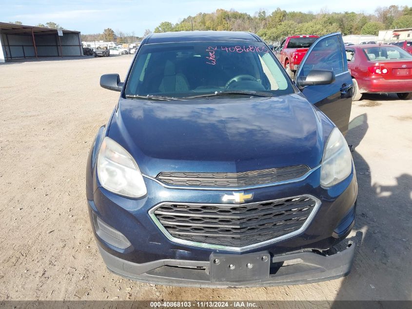 VIN 2GNALBEK7H1539403 2017 CHEVROLET EQUINOX LS