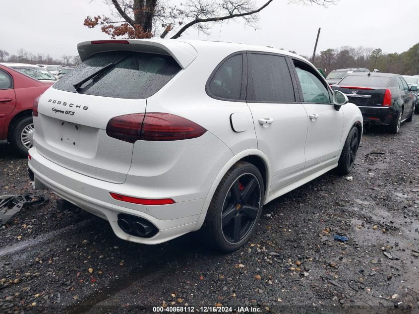 VIN WP1AD2A28GLA76450 2016 Porsche Cayenne, Gts no.4