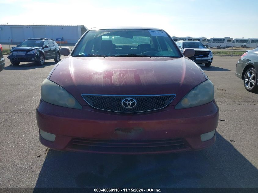 2005 Toyota Camry Se V6 VIN: 4T1BA30KX5U508707 Lot: 40868118