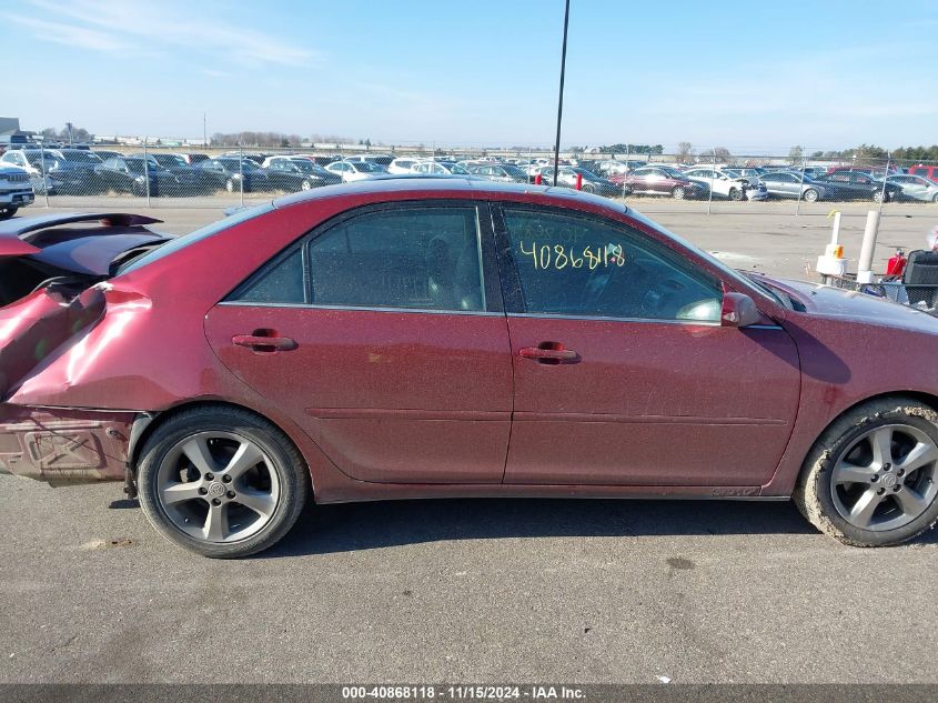 2005 Toyota Camry Se V6 VIN: 4T1BA30KX5U508707 Lot: 40868118