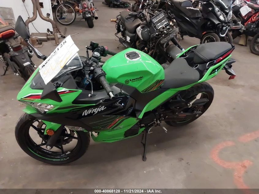 2023 Kawasaki Ex400 VIN: JKAEXKH17PDAM5446 Lot: 40868128