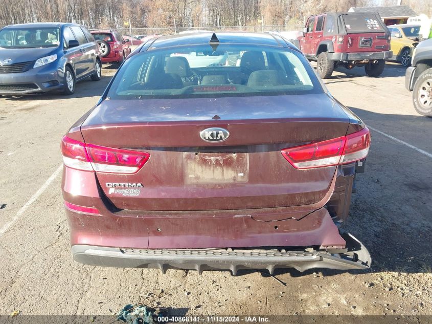 2019 Kia Optima Lx VIN: 5XXGT4L36KG295027 Lot: 40868141