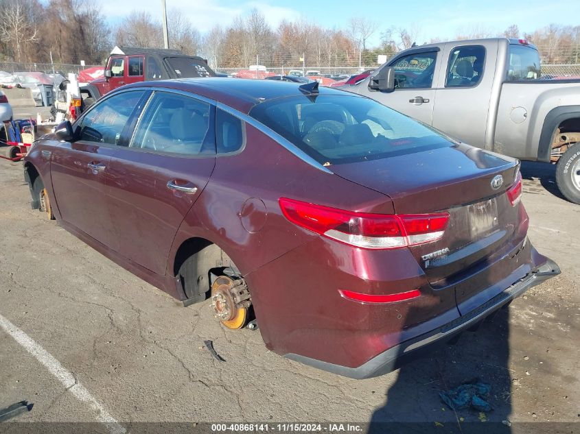 2019 Kia Optima Lx VIN: 5XXGT4L36KG295027 Lot: 40868141