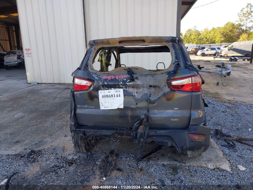 2018 Ford Ecosport Se VIN: MAJ3P1TEXJC221360 Lot: 40868144