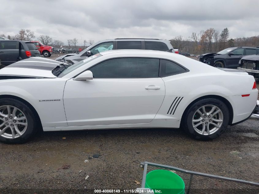 2014 Chevrolet Camaro 2Ls VIN: 2G1FA1E34E9237869 Lot: 40868149