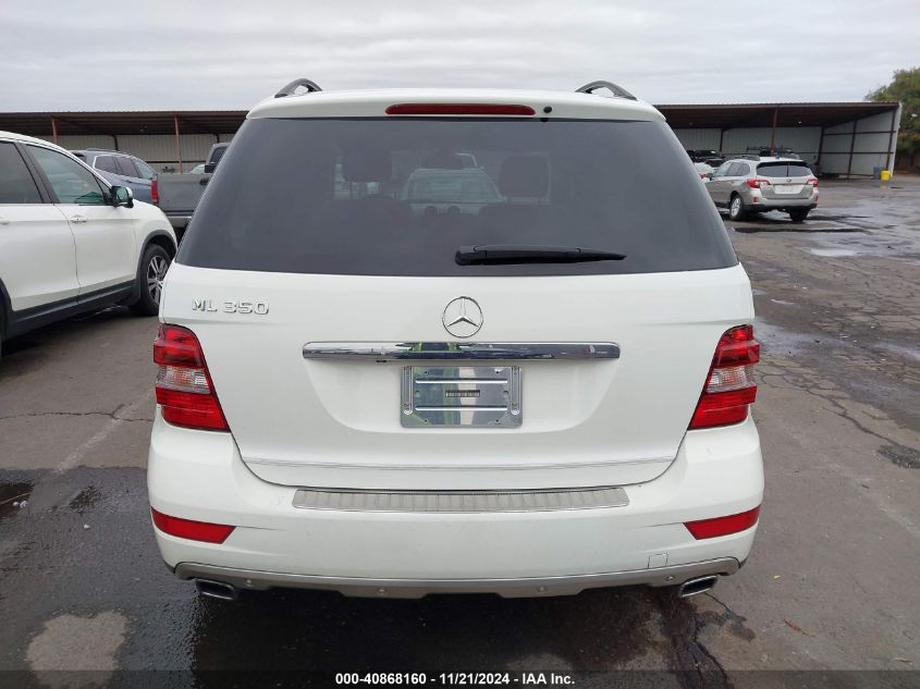 2010 Mercedes-Benz Ml 350 VIN: 4JGBB5GB8AA567782 Lot: 40868160