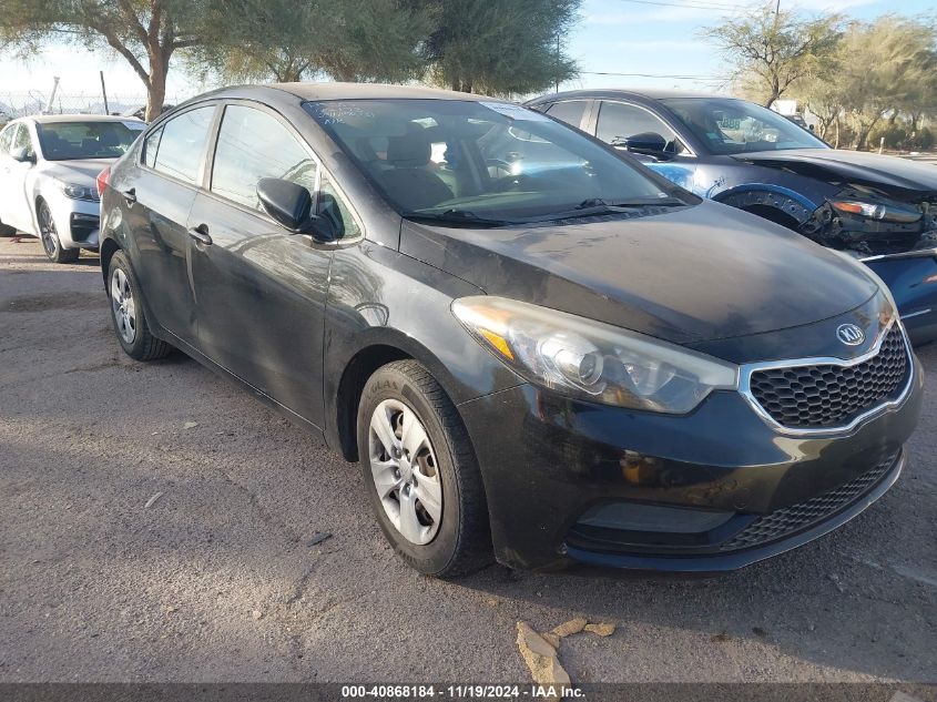 2014 Kia Forte Lx VIN: KNAFK4A60E5137087 Lot: 40868184