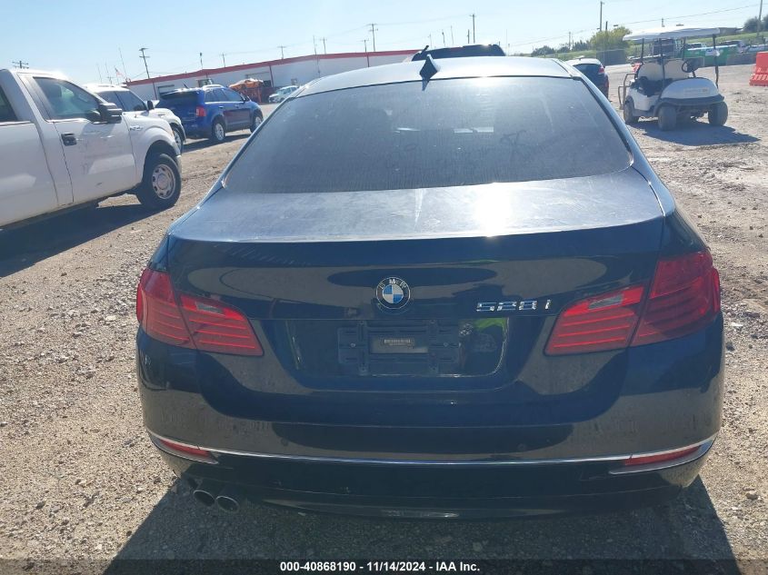 2014 BMW 528I VIN: WBA5A5C50ED504732 Lot: 40868190