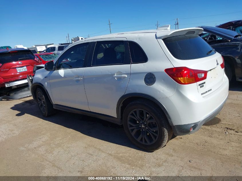 2017 Mitsubishi Outlander Sport 2.0 Le VIN: JA4AP3AU4HZ069813 Lot: 40868192