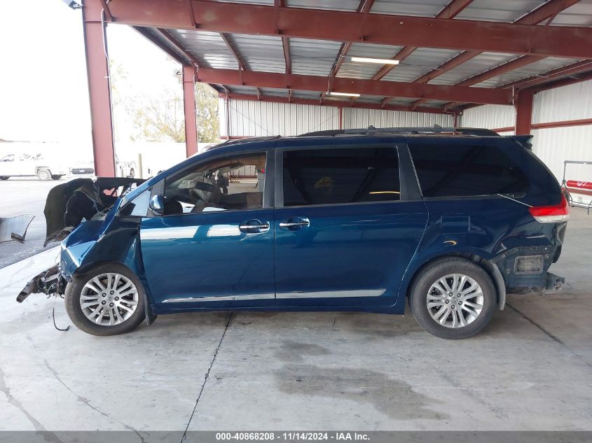 2011 Toyota Sienna Xle/Limited VIN: 5TDYK3DC1BS152307 Lot: 40868208