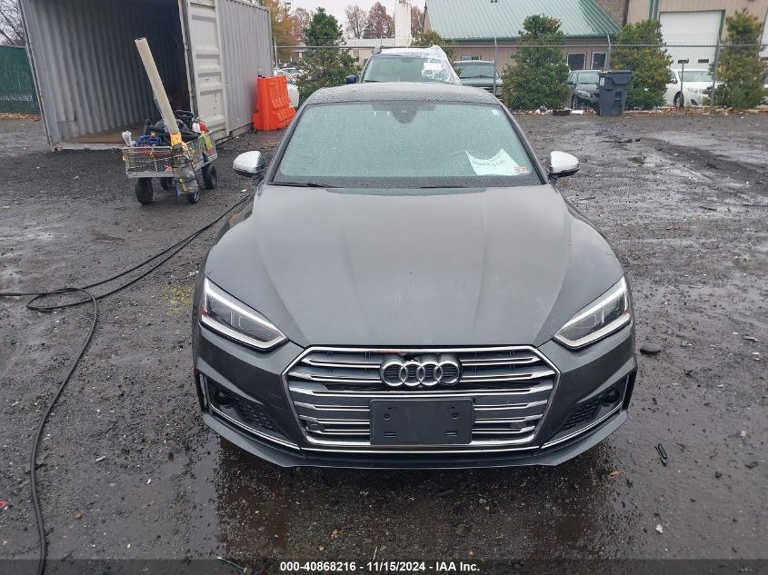 2018 Audi S5 3.0T Premium Plus VIN: WAUC4CF57JA041563 Lot: 40868216