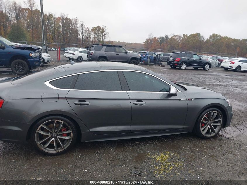 2018 Audi S5 3.0T Premium Plus VIN: WAUC4CF57JA041563 Lot: 40868216