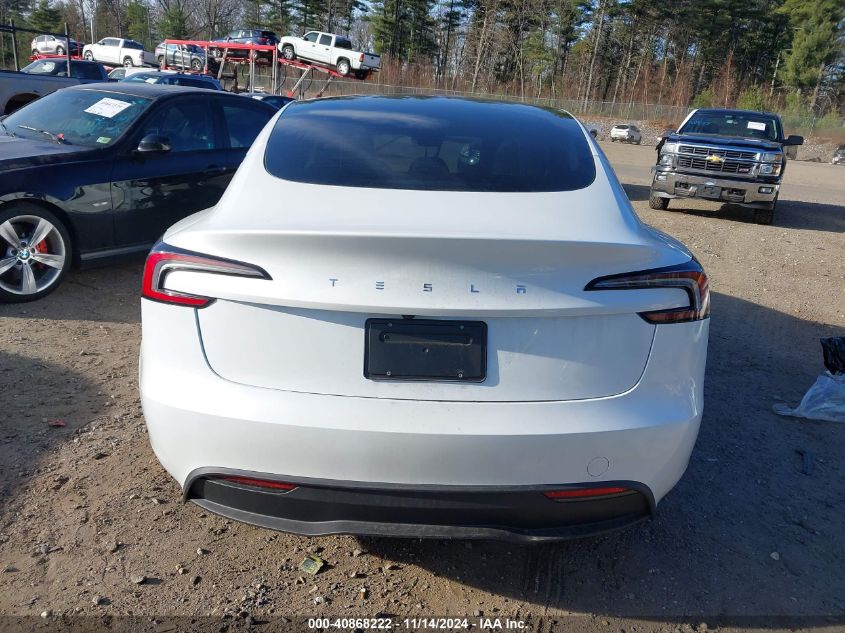 2024 Tesla Model 3 Rear-Wheel Drive VIN: 5YJ3E1EA4RF849567 Lot: 40868222