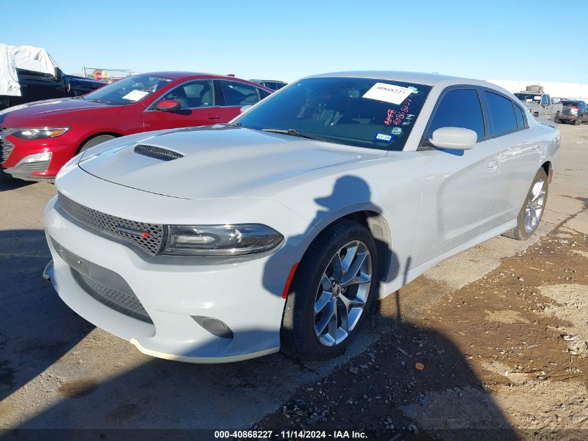 VIN 2C3CDXHG9MH535636 2021 DODGE CHARGER no.2