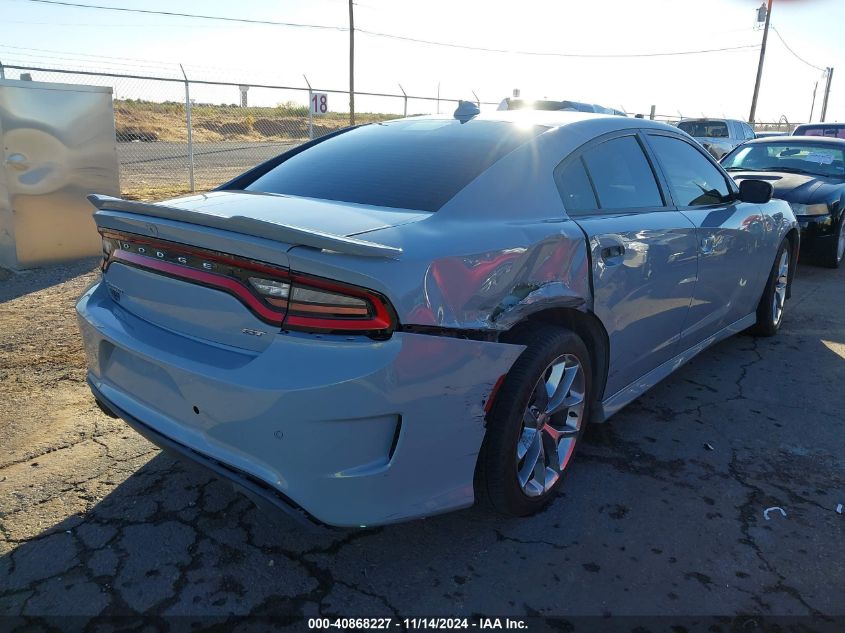 VIN 2C3CDXHG9MH535636 2021 DODGE CHARGER no.4