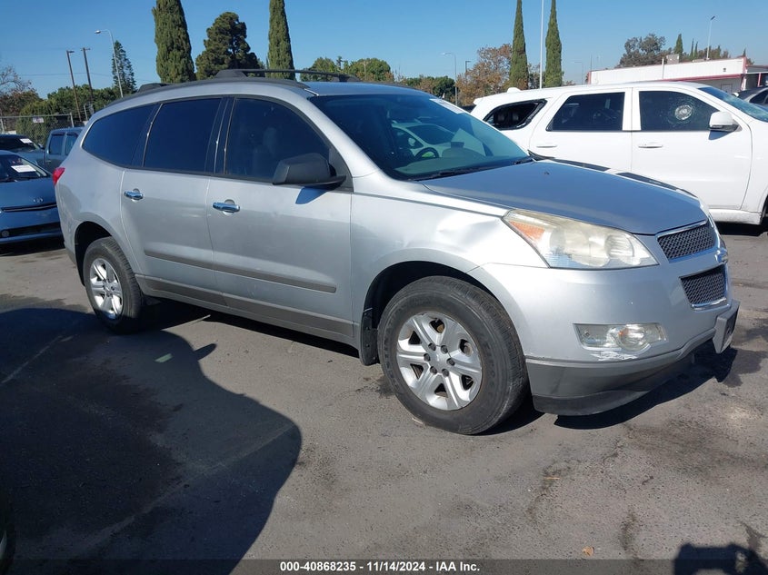 Vin: 1gnkreed3cj270675, lot: 41357876, chevrolet traverse ls 20121