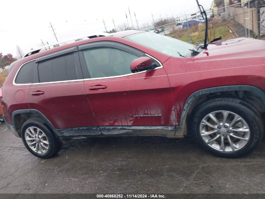 2019 Jeep Cherokee Latitude Plus Fwd VIN: 1C4PJLLB1KD178408 Lot: 40868252