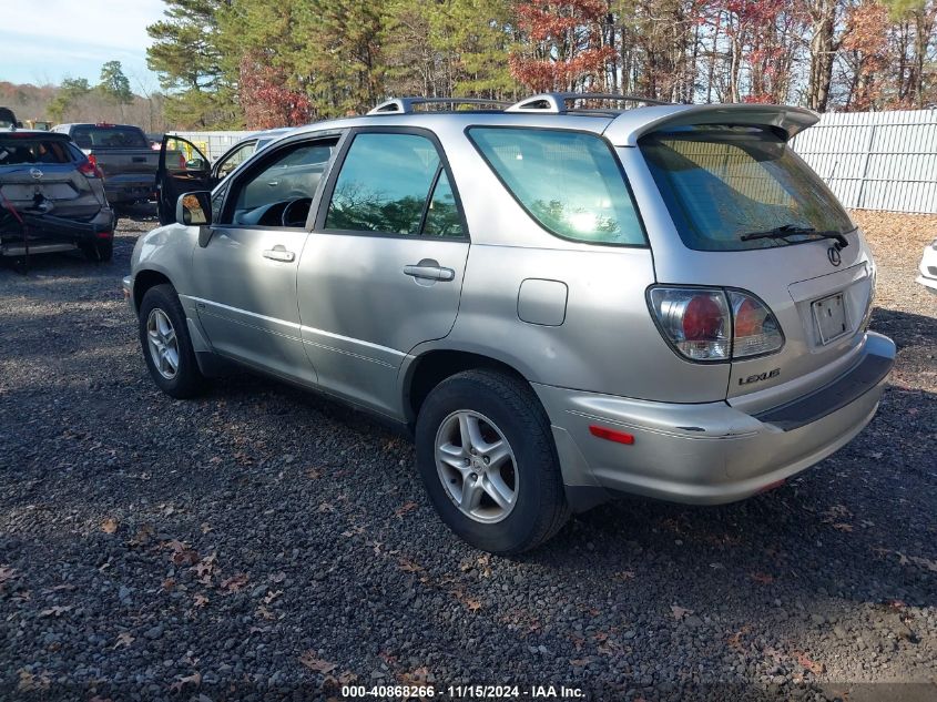 2001 Lexus Rx 300 VIN: JTJHF10U110211507 Lot: 40868266