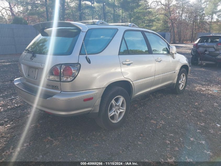 2001 Lexus Rx 300 VIN: JTJHF10U110211507 Lot: 40868266