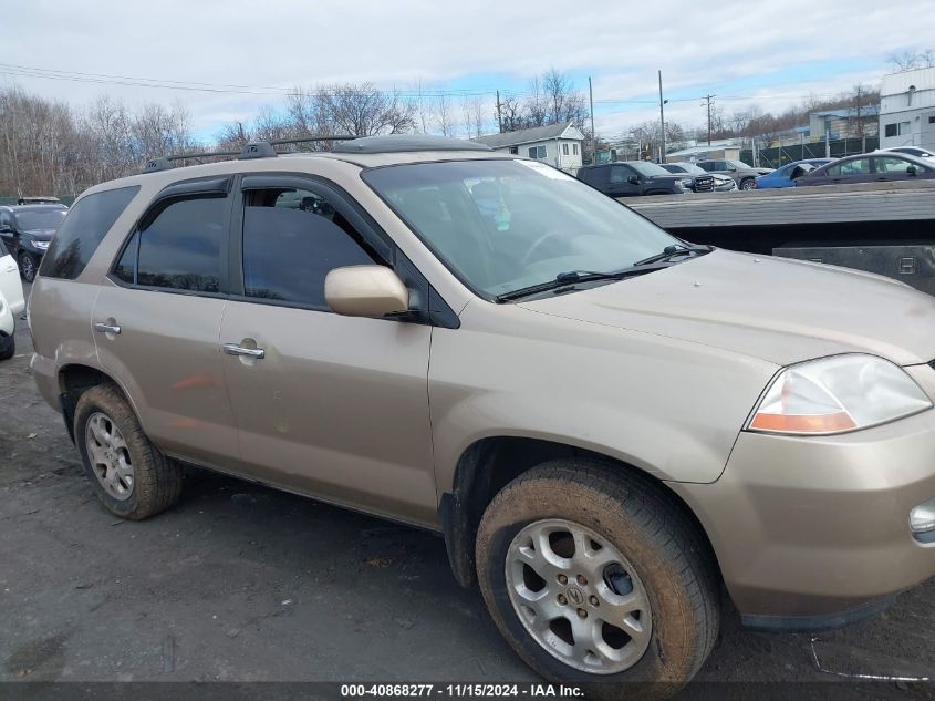 2001 Acura Mdx VIN: 2HNYD18841H510785 Lot: 40868277