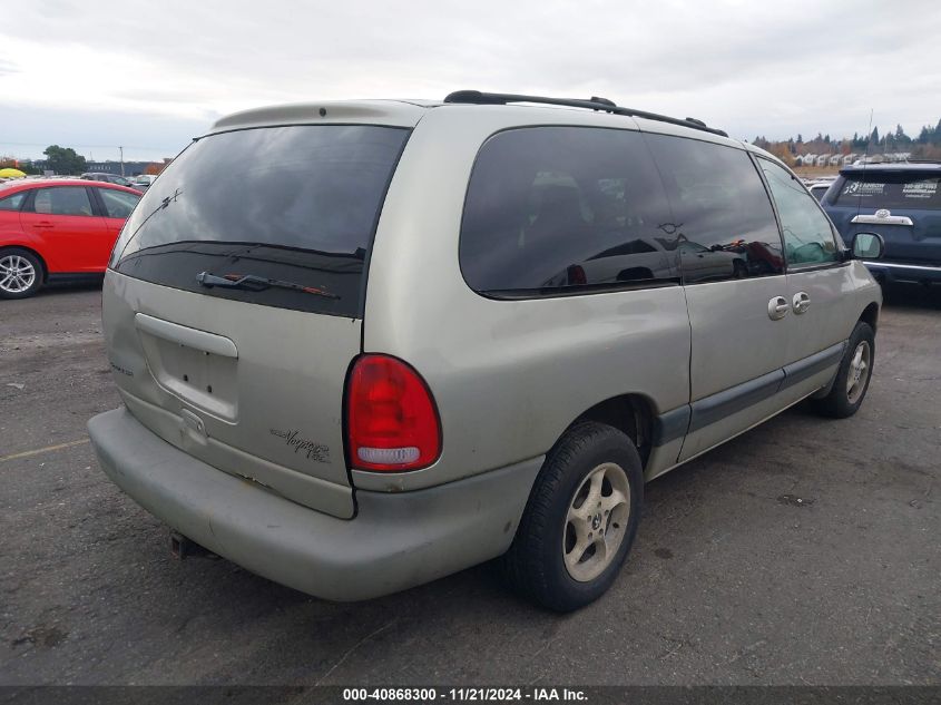 2000 Chrysler Grand Voyager Se VIN: 1C4GJ44G3YB747909 Lot: 40868300