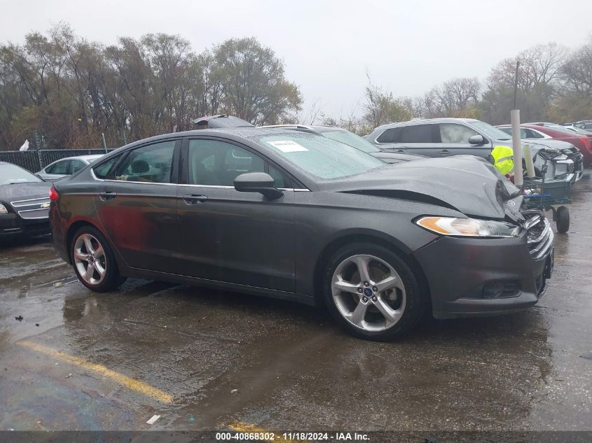 2016 Ford Fusion S VIN: 3FA6P0G79GR186565 Lot: 40868302